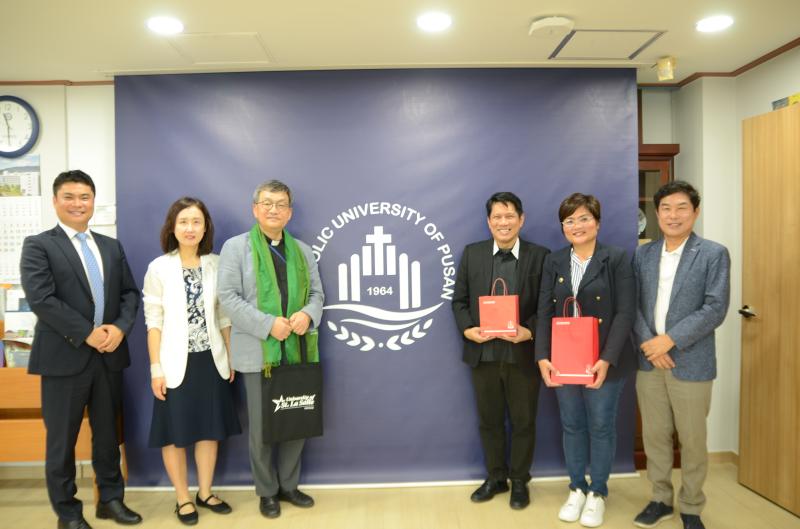 필리핀 성라살대학교 총장단 본교 방문 관련 이미지